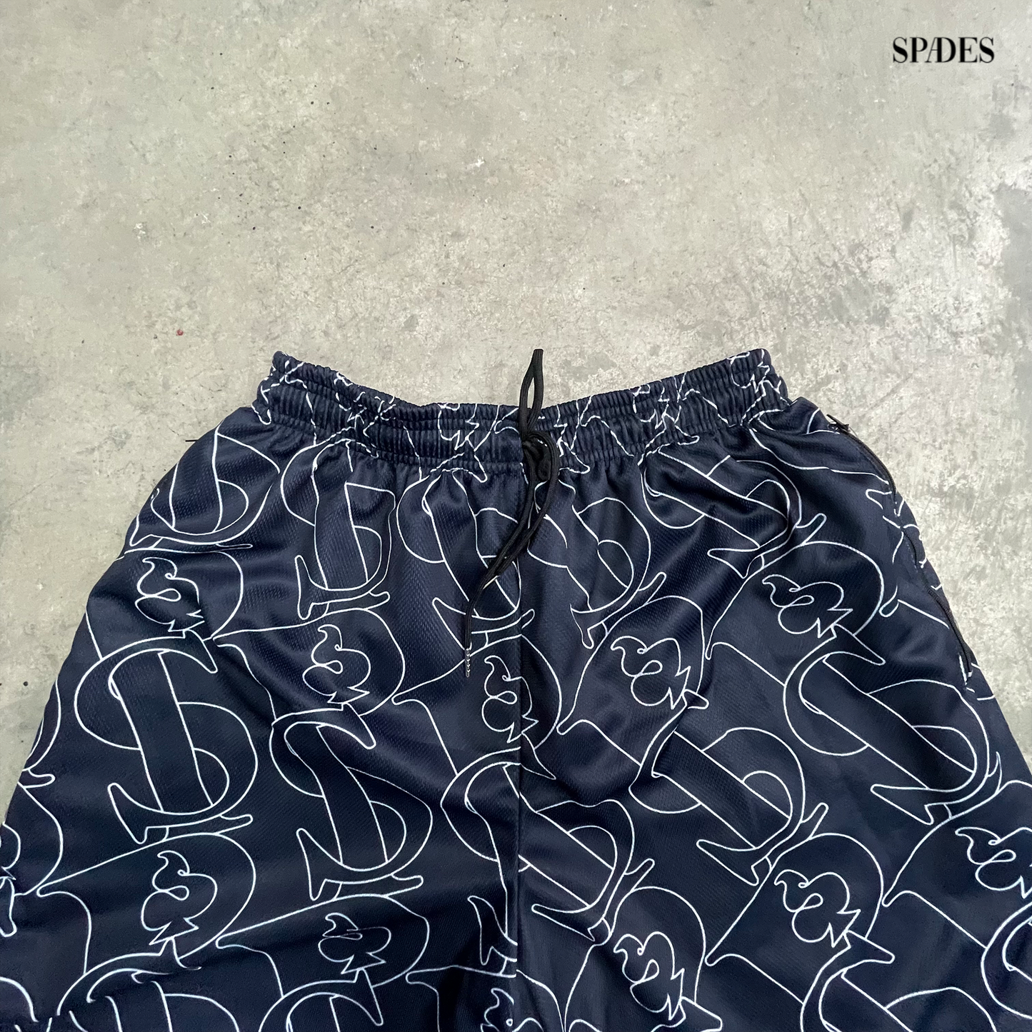 Royal Stamp Champion Mesh Shorts SPADES